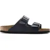 Birkenstock Arizona, Sandales Bout ouvert Homme, Bleu (Blue) 36 EU (étroit)