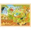 Goki de jardin en bois de scie sauteuse 96 pièces