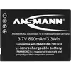Ansmann Batterie Au Lithium A-panasonic Dmw-bcg10 900mah 3.7v