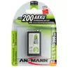 Pile rechargeable Ansmann 9V E-Block 200mAh maxE+ (1Pce)