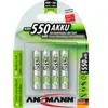 Pile rechargeable LR3 (AAA) NiMH 1.2 V Ansmann 5030772 550 mAh 4 pc(s)