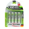 Pile rechargeable LR6 (aa) NiMH Ansmann maxE HR06 1300 mAh 1.2 v 4 pc(s)
