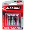 Batterie 15 V AAA-AM4-Micro 1250 mAh LR03 4903 4 pièce/blister ANSMANN