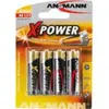 ANSMANN X-POWER Mignon AA - Batterie 4 x type AA - Alcaline