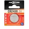 Pile boutons 3 V 620 mAh CR2450 245 x 5 mm 1 pièce/blister ANSMANN