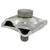 Borne mv St/tZn p. conducteur rond 10 mm avec vis hexagonale