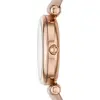 Montre Bracelet - FOSSIL - Montre Fossil Mini Carlie cuir rose poudré