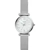 Montre Fossil Carlie analogique en acier inoxydable pour femme, ES4432