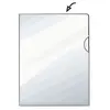 HETZEL Pochette coin standard, A4, PVC, incolore, 0,12 mm