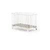 Geuther Lit pliant en bois Mayla Blanc (60 x 120 cm)