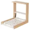 Geuther Table a langer murale WICKI + Matelas Couleur Naturel Motifs Etoiles