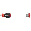 Wiha Tournevis porte-embout Stubby + 6 embouts Fente/PH WIHA