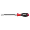 Wiha Tournevis porte-embouts magnétique, à cliquet, rallonge flexible SoftFinish 1/4" WIHA