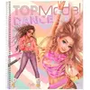 TOP MODEL Album a colorier avec stickers - Depesche