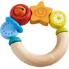 HABA Hochet « étoile » jouet à saisir, multicolore/naturel