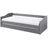 3S. x Home Lit Gigogne en Bois Massif Gris