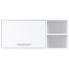 Meuble haut 1 porte 2 niches COTON
