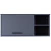 Meuble haut 1 porte 2 niches OMBRE