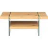 Inter Link Table basse - AC-DÉCO - Benina - Bois - Rectangulaire - Beige