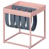 Interlink Paris Prix Table D'appoint Design "Porte-Magazine" 40cm Rose