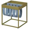 Interlink Table D'appoint "Club Ny" - Olive/Gris - L 35 X P 35 X H 35 Cm