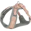Harnais pour chien Trixie premium flexmesh large poitrine blush pink
