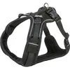 Harnais pour chien Trixie premium flexmesh large poitrine noir