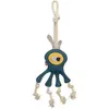 Jouet pour chien monstre sur corde en cuir Trixie Bleu 47 cm 35994