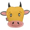 Jouet peluche pour chien vache en cuir Trixie Jaune 17 cm 35991