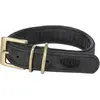 Collier pour chien en cuir Trixie Noir L/XL 1890001