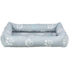 Panier pour chien carré Trixie Jimmy Look Gris 75×60 cm 377022