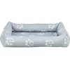 Panier pour chien carré Trixie Jimmy Look Gris 90×65 cm 377023