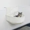 Hamac de radiateur Trixie L 45 × l 33 × H 30 cm blanc - pour chat