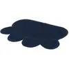 Trixie Tapis de Bac à Litière pour Chat en PVC Bleu Foncé 60 x 45 cm