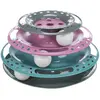 TRIXIE 41345 Lapin Tour de Jeu Catch The Balls, Plastique, Ø 25 × 13 cm