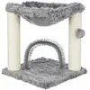 Arbre à chat avec brosse Trixie Baza Gris TU 44548