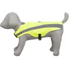 TRIXIE - Gilet de sécurité pour chien, taille L, longueur du dos : 60 cm, jaune fluo + réfléchissant