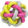 jouets pour chien Balle nouée en caoutchouc naturel Trixie Multicolore TU 32622