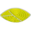 Trixie - Assiette à lécher 28 x 21cm ovale jaune pour chien