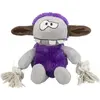 Jouet peluche - Trixie - Monstre - Violet - Résistant - Pour chien sportif