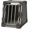 Trixie Cage de Transport Incliné pour Chiens Taille S Alu Graphite Chenil