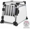 Box de transport - TRIXIE - Aluminium - Gris/Noir - Petit - Extérieur
