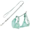 Trixie Junior Harnais Souple Chiot Avec Laisse 26-34cm H10mm L2m Menthe