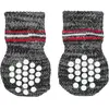 Trixie Chaussettes Pour Chien, Anti-Dérapant - Xxs-Xs, 2 Pcs, Gris