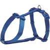 TRIXIE Premium Harnais H, S M: 40 65 Cm/15 Mm, Bleu - 20331 - Mon Animalerie