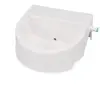 Trixie Abreuvoir extérieur automatique blanc 1,5 l/24 x 10 x 23 cm