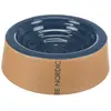 Trixie BE Nordic gamelle en céramique, 0,8 l/25 cm, Bleu foncé/Beige