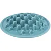 TRIXIE Slow Feeding Set de Table Pillars, en TPE, 35 cm, Bleu - 25038
