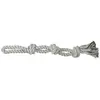 Corde double multicolore pour chien Trixie - Corde & anneau pour Chien