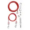 Câble d'attache acier avec longe 15 mètres pour chien max 45 kg. Trixie
